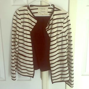 Anthropologie | Striped Blazer